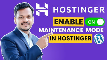How to Enable Maintenance Mode in Hostinger | Step-by-Step Tutorial (2025)