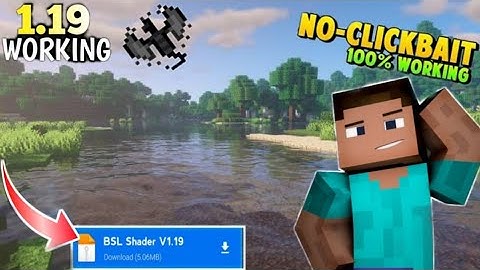 FINALLY RELEASED! 🥰 || BSL SHADER FOR Minecraft PE 1.19 || REAL BSL IN MCPE