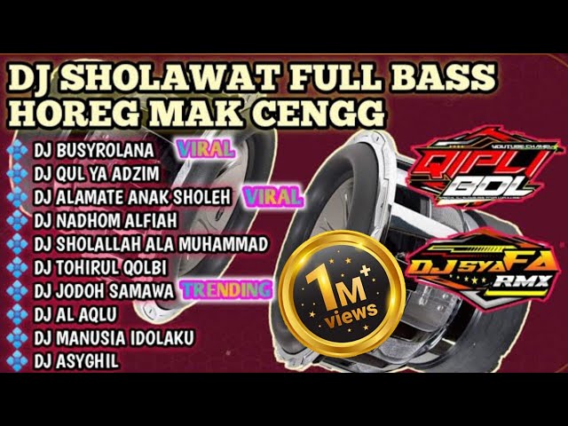 DJ SHOLAWAT TERBARU 2023 ALAMATE ANAK SHOLEH FULL BASS HOREG BUAT CEK SOUND HAJATAN. class=