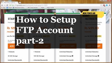 How to setup FTP account for asp.net base Web Hosting part-2