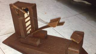 Arduino Uno powered catapult