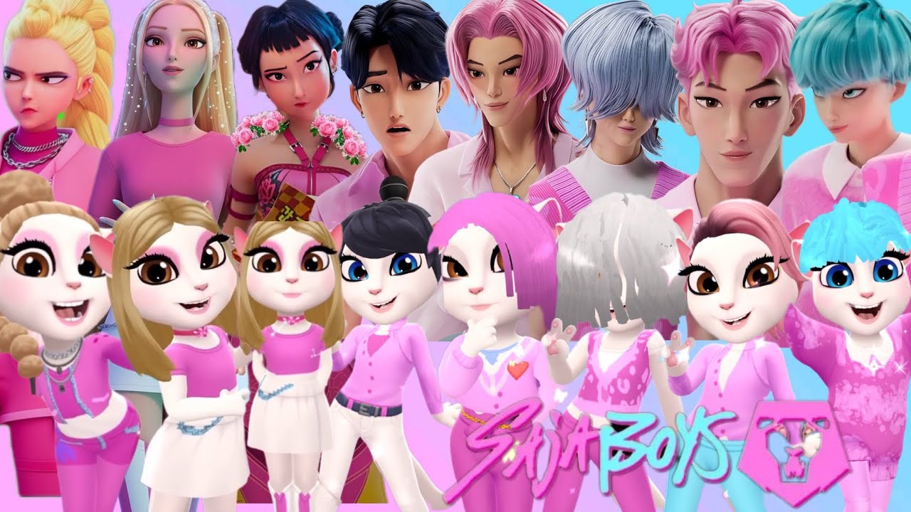 🍿K-pop Demon Nunters 😈Saja Boys ❤️‍🔥❤️‍🔥❤️‍🔥My Angela 2 #sajaboys #kpop #kpopdemonhunters 