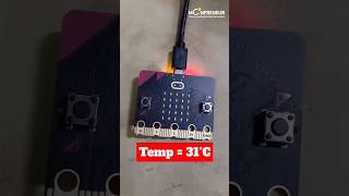 DIY Temperature & Ambient #lightsensor with #BBCMicrobit