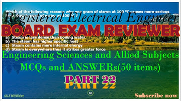 REE Board Exam Reviewer (ESAS Part 22) : 50 - Items || Objective type Questions and Answers.