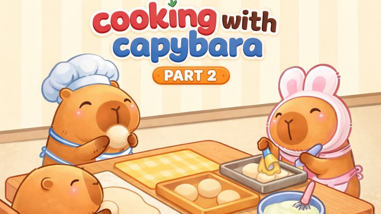[ Cooking Jam with Capybara Part-2 🐻 we Love it!😻 ][ DudesGamer ] - YouTube