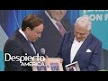 Javier Romero, la voz que acompañó más de 25 años a Don Francisco lo presentó en Despierta América