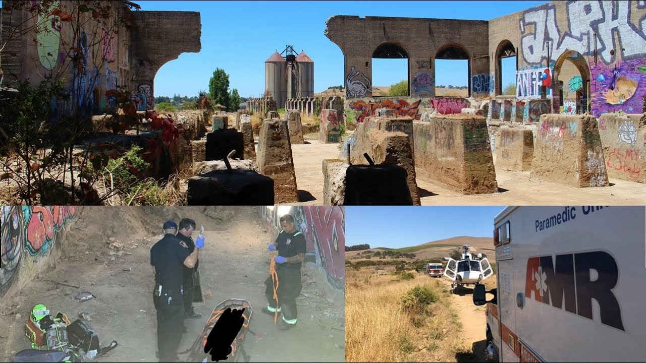Abandoned Death Trap Cement Factory, American Canyon Ruins - YouTube