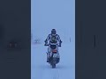 moto morini x cape 650 .Strong winds and snow in Metsovo-Greece