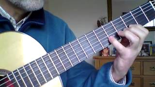 Video thumbnail of "'Stardust' a jazz classic for fingerstyle guitar"