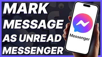 How To Mark Message As Unread On Facebook Messenger (2024)