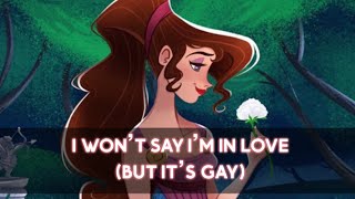 Video thumbnail of "I Won't Say I'm In Love but it's gay || Cover by Reinaeiry"