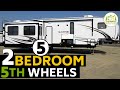 5th Wheels - 5 Awesome 5th Wheels with 2 Bedrooms