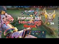 Gameplay Nakoruru Instant Kill Build||Honor Of Kings