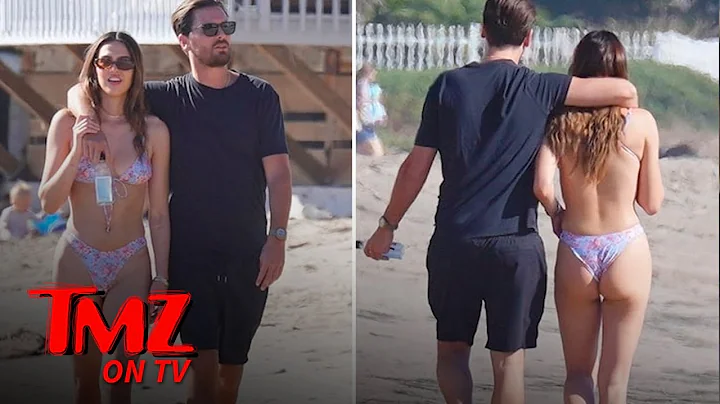 Scott Disick Hits the Beach with 19-Year-Old Ameli...