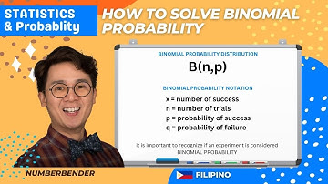 Statistics - Paano mag compute ng probability ng binomial experiment or distribution