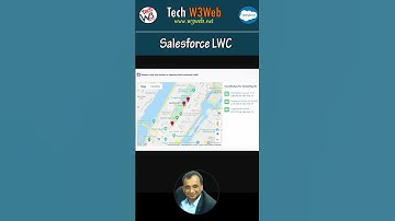 Display Google Map using Salesforce Lightning Web Component | #ytshort #shorts #youtubeshorts #lwc