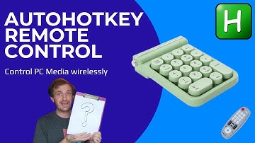 AutoHotkey - Wirelessly Remote Control your PC Media