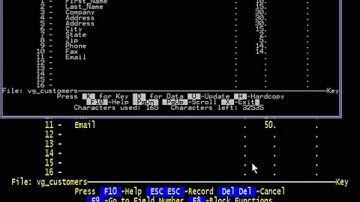 Filepro- Chapter 1 - Define Files