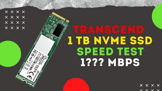 Transcend 1 Tb Nvme Ssd Speed Test