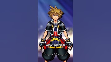 Sora’s Kingdom Hearts 2 Design #kingdomhearts #shorts