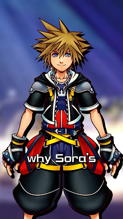 Sora’s Kingdom Hearts 2 Design #kingdomhearts #shorts