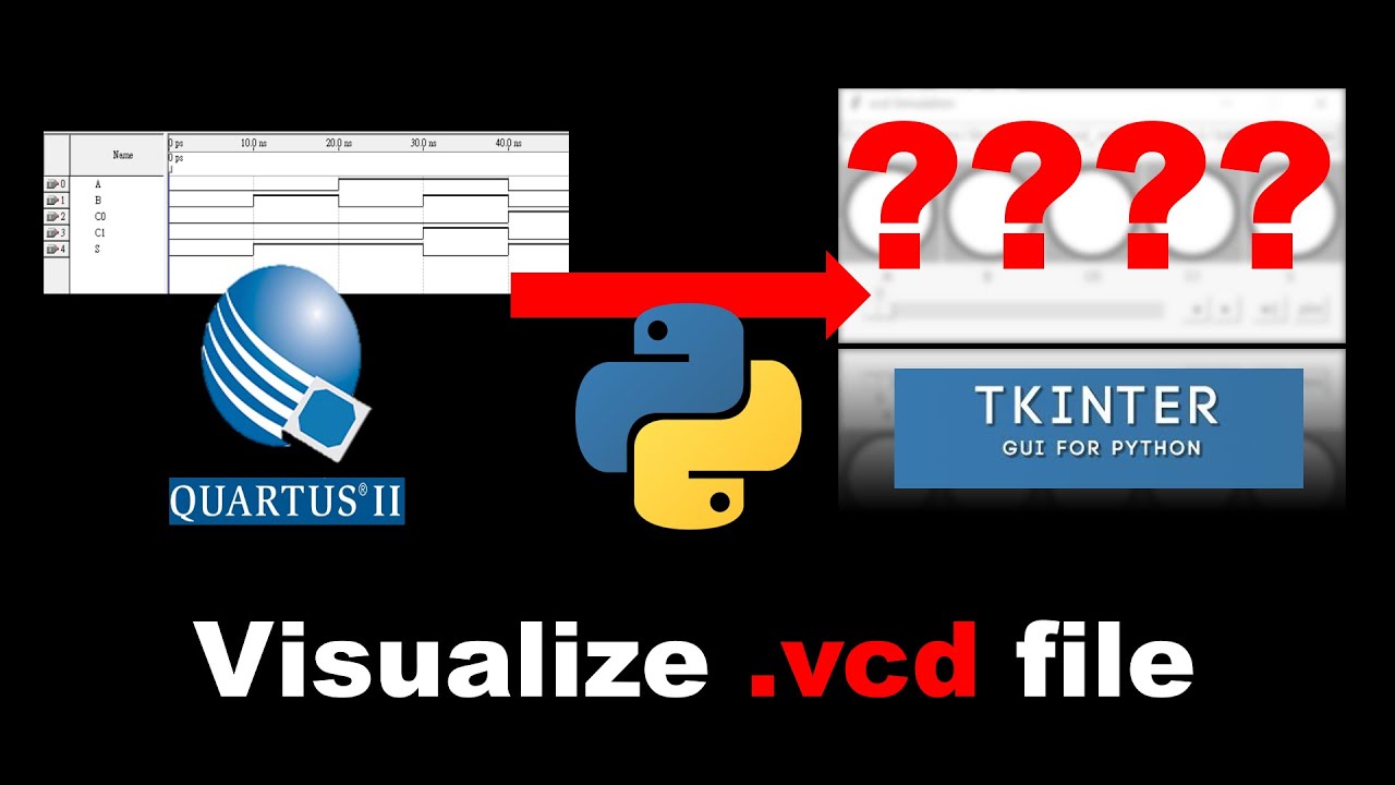 【Python】How to make .vcd File Visual ? - YouTube