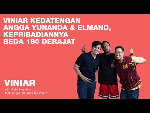 VINIAR KEDATENGAN ANGGA YUNANDA & ELMAND, KEPRIBADIANNYA BEDA 180 DERAJAT | VINIAR Hosted by Ralvi