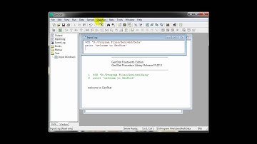 A brief introduction to GenStat software