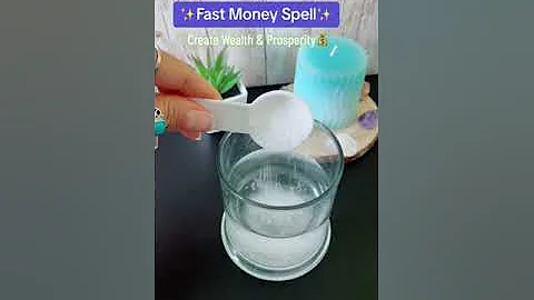 Fast Money Spell | Create Wealth & Prosperity