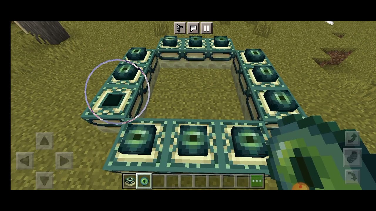 How to make end portal YouTube