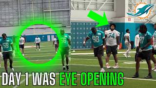 The Miami Dolphins DAY 1 Training Camp Looks NASTY...