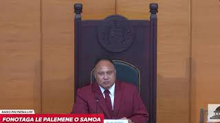 Fonotaga Palemene o Samoa 18/06/2026