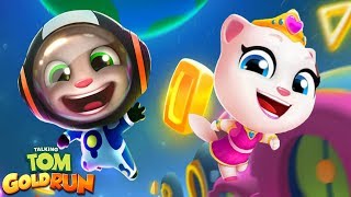 Talking Tom D Run Ipad Gameplay - Astronaut Tom Vs Princess Angela 2018