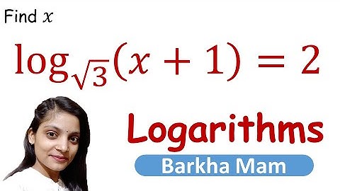 Logarithms Exercise 9.1 Q4  Class 9 Maths ICSE  ML Aggarwal Solutions