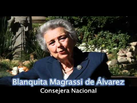 Entrevista a B. Magrassi de Alvarez, Consejera Nacional del PAN