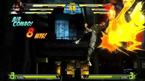 Marvel vs Capcom 3 Nathan Spencer Trailer