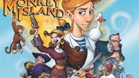 "Stop the insanity, check" Escape from Monkey island #1 PS2