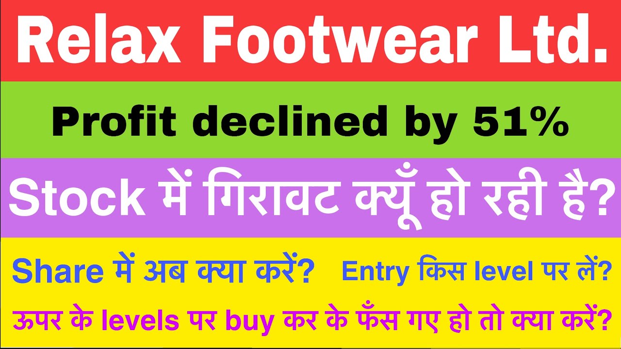 Relaxo Footwear Share Analysis Profit down by 51 Why Relaxo is