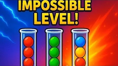 Water Sort Puzzle | Level 100+ Gameplay | Brain Teasing Fun"