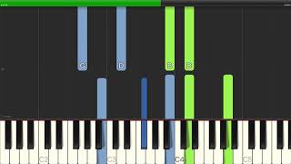A Great Big World and Christina Aguilera - Say Something - Piano Backing Track Tutorials - Karaoke