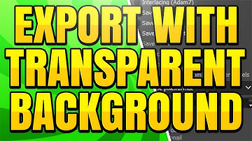 How to Save an Image with a Transparent Background in Gimp