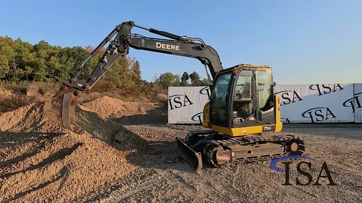 5415 - Deere 75G Mini Excavator Will Be Sold At Auction!