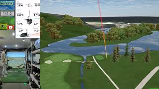 KINGSTON BEACH GOLF CLUB NEW COURSE on GSPRO | GARMIN APPROACH R10 SIM GOLF | I SHOOT a 77