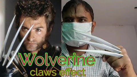 LOGAN OR WOLVERINE CLAW EFFECT BY KINEMASTER SIMPLE