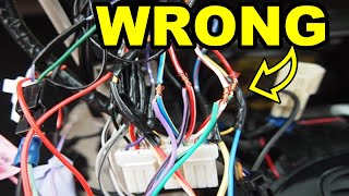 biggest mistakes diyers make when automotive wiring | how to