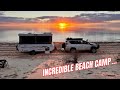 Beach Camping with incredible Weather in Shark Bay, Francois Peron National Park!