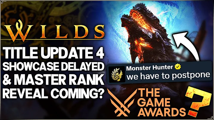 Monster Hunter Wilds - Title Update 4 Showcase Delayed & Master Rank Reveal at TGA? (Discussion)