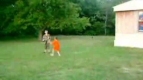 touch down dance the tree chopper