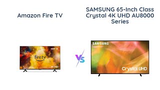 Amazon Fire TV vs Samsung 4K UHD Smart TV with Alexa