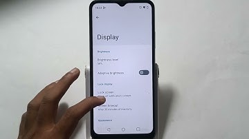 how to enable disable auto resolution realme c33 device